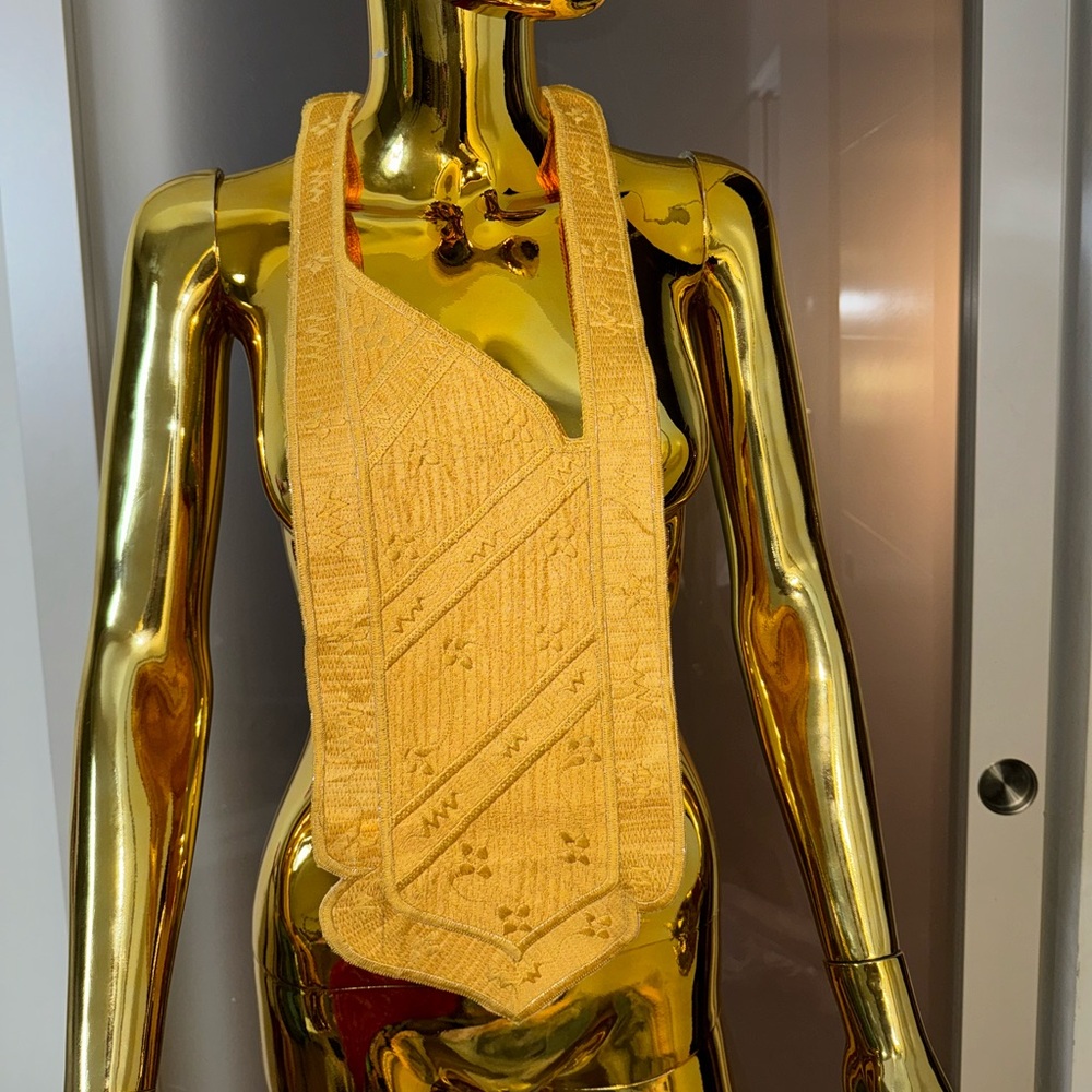 Agbada chest piece for African men and women attire